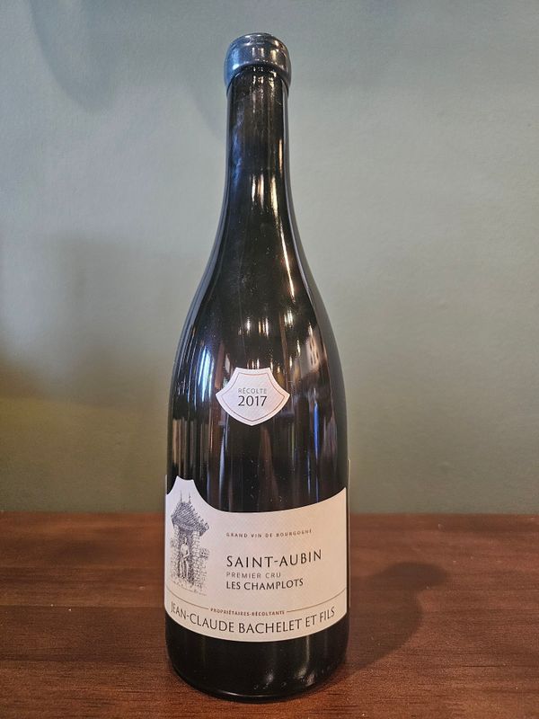 2017 Jean-Claude Bachelet et Fils Saint-Aubin Premier 1er Cru Les Champlots