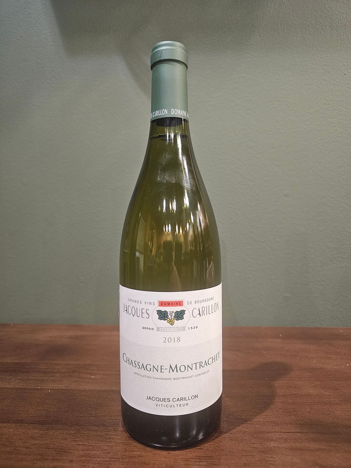 2018 Jacques Carillon Chassagne-Montrachet
