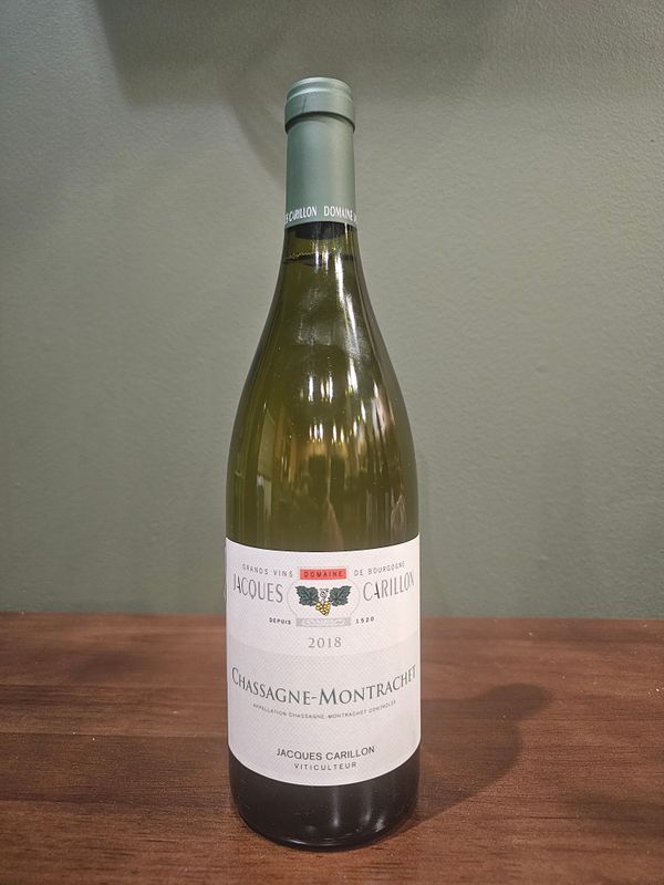 2018 Jacques Carillon Chassagne-Montrachet