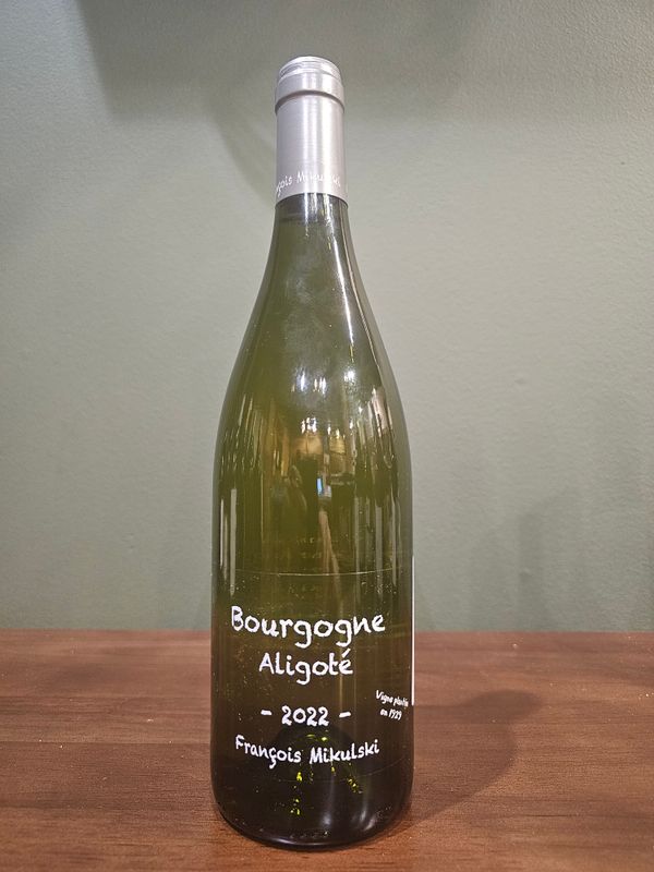 2022 Francois Mikulski Bourgogne Aligote