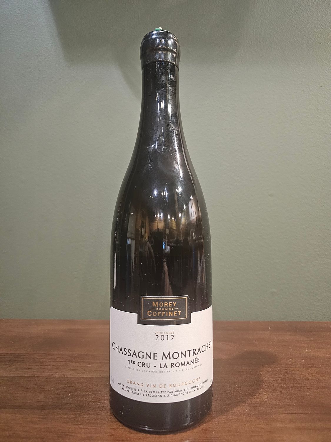 2017 Morey-Coffinet Chassagne-Montrachet 1er Cru La Romanee