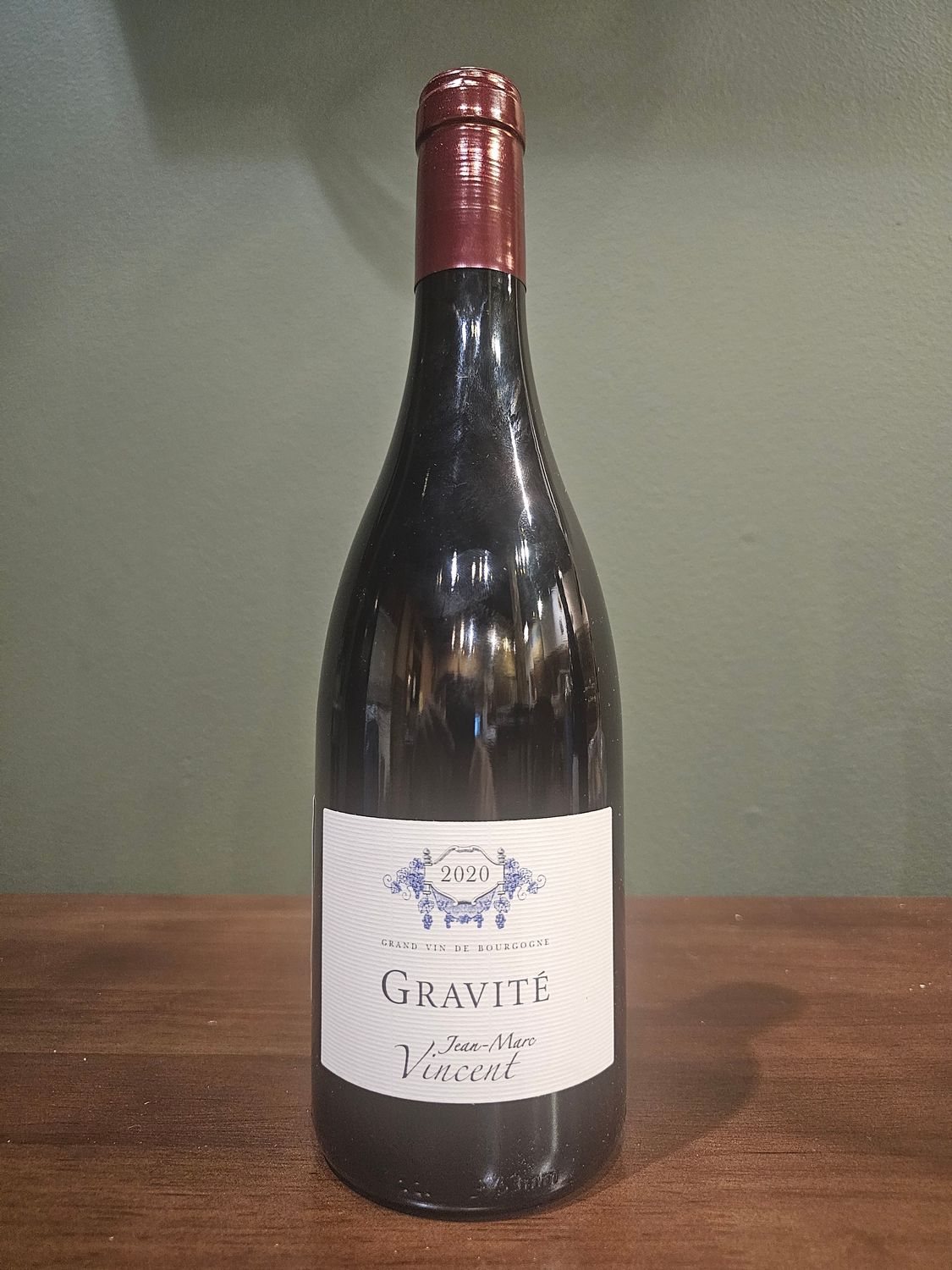 2020 Jean-Marc Vincent Santenay Gravite