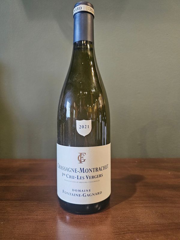 2021 Domaine Fontaine-Gagnard Chassagne Montrachet 1er Cru Les Vergers