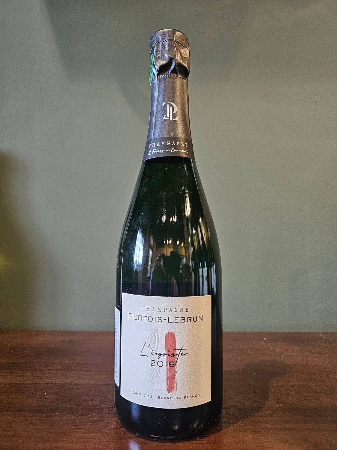 2016 Pertois-Lebrun L'egoiste Grand Cru Champagne Blanc de Blancs