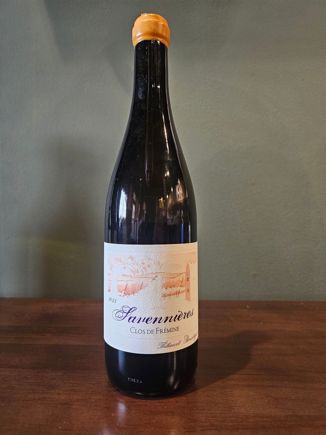 2023 Thibaud Boudignon Savennieres Clos de Fremine