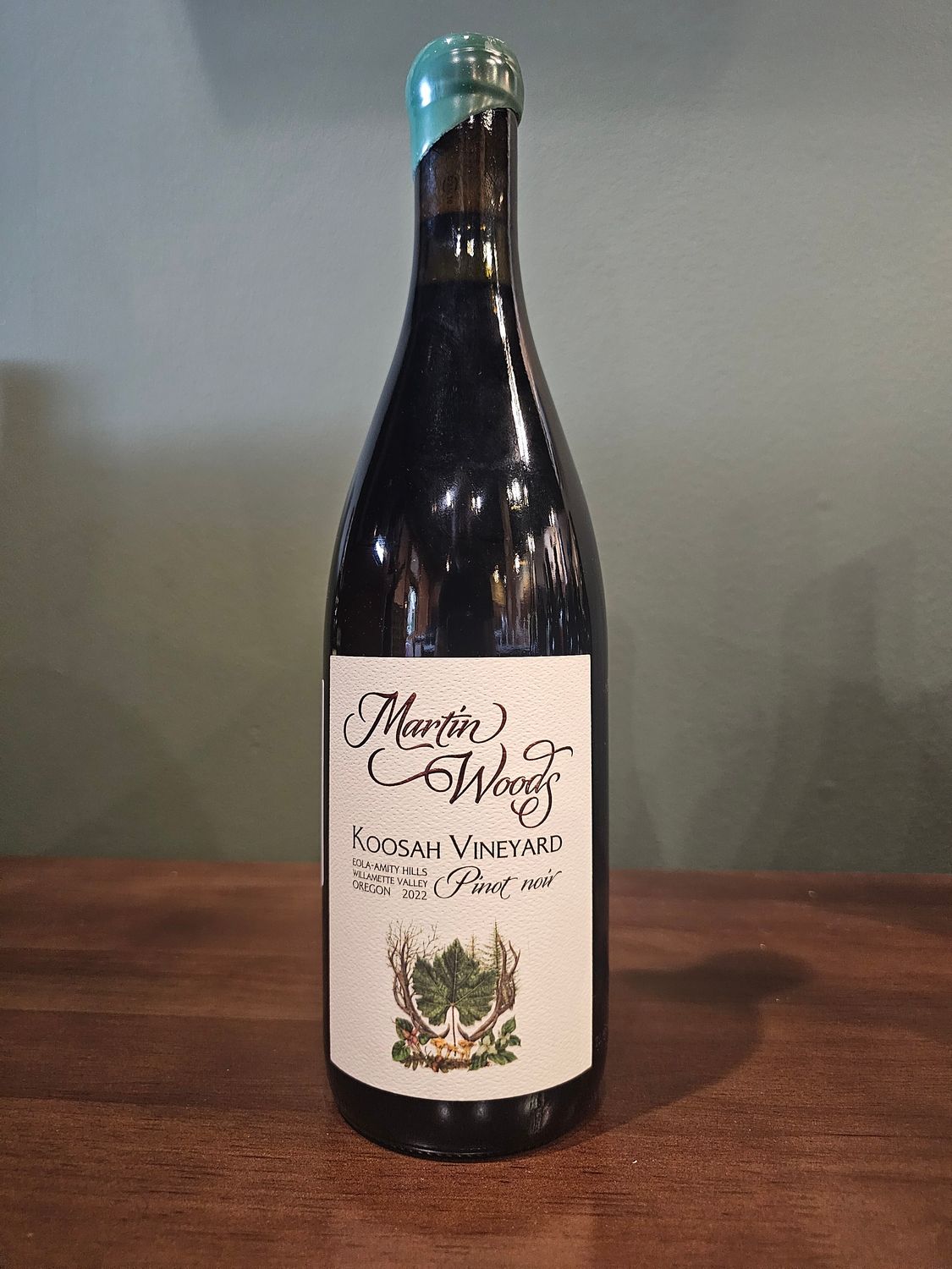 2022 Martin Woods Koosah Vineyard Pinot Noir