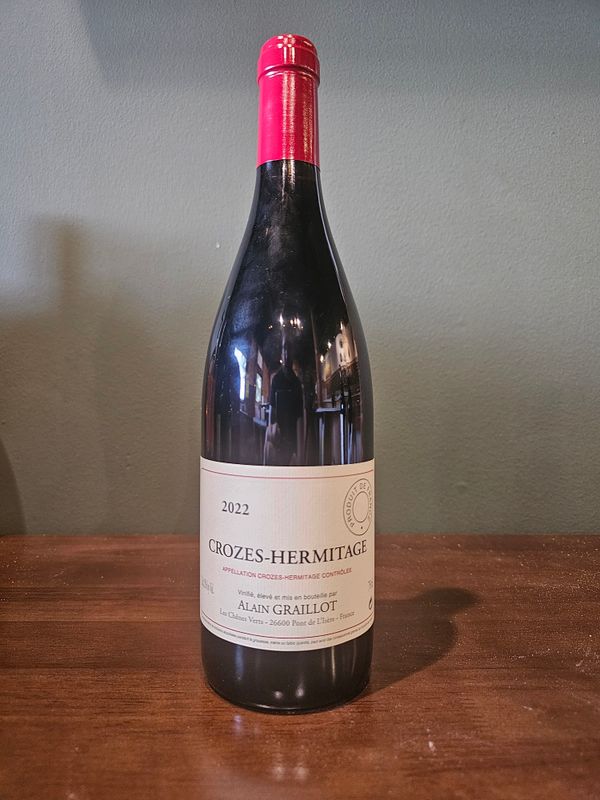 2022 Alain Graillot Crozes-Hermitage Rouge