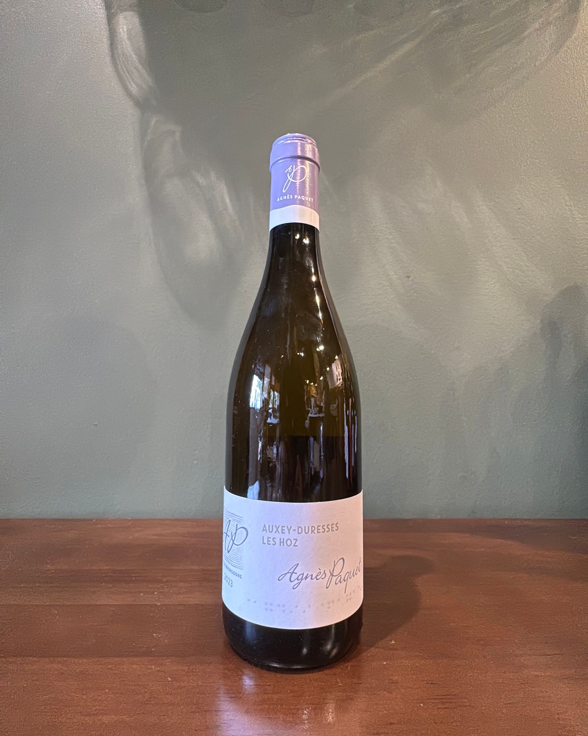 2023 Agnes Paquet Auxey-Durresses 'Les Hoz' Blanc