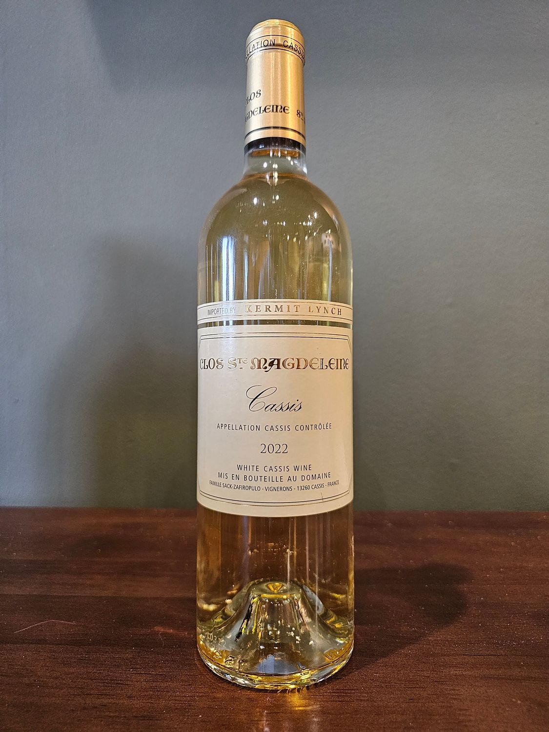 2022 Clos Ste Magdelene Cassis Blanc