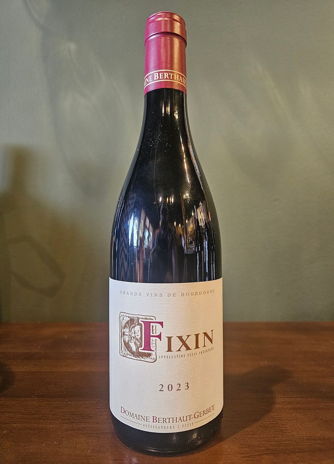 2023 Domaine Berthaut-Gerbet Fixin