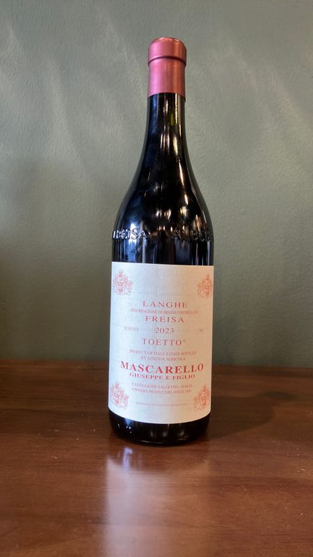 2023 Giuseppe Mascarello Freisa Toetto