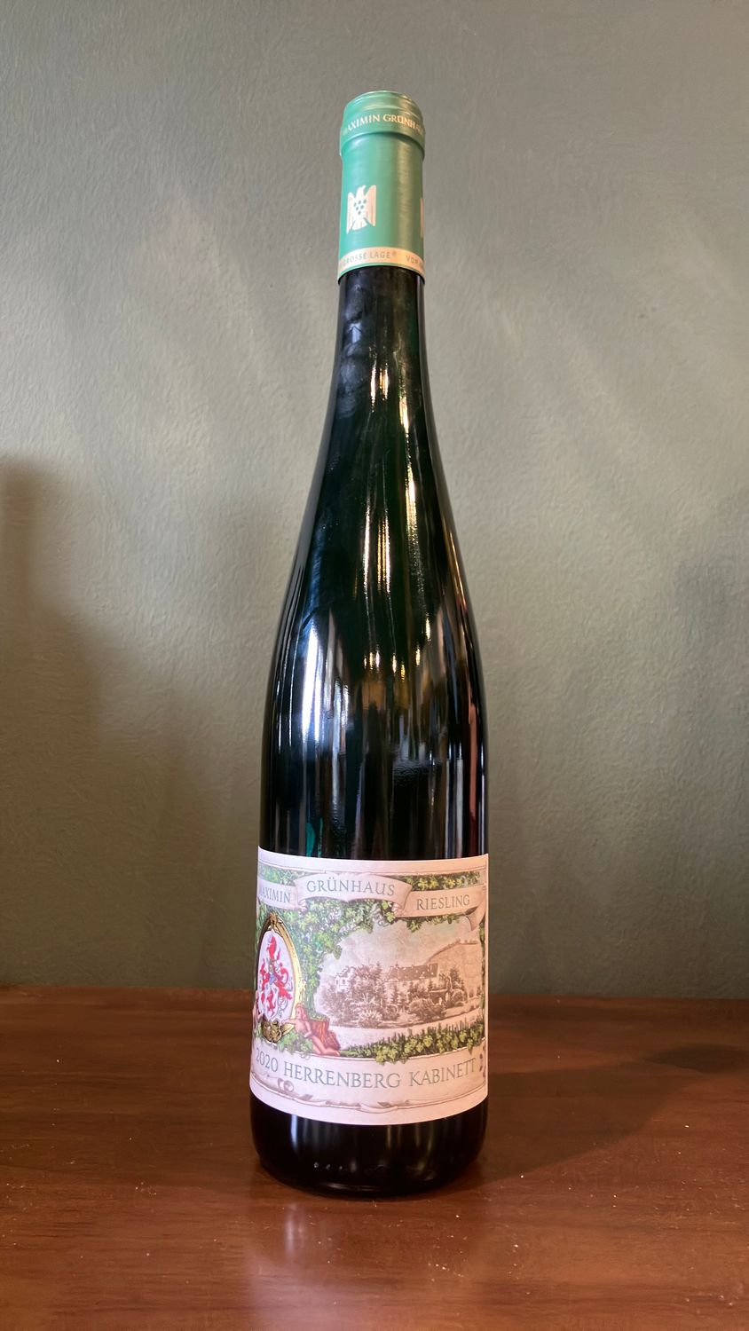 2020 Maximin Grunhaus Herrenberg Kabinett Riesling