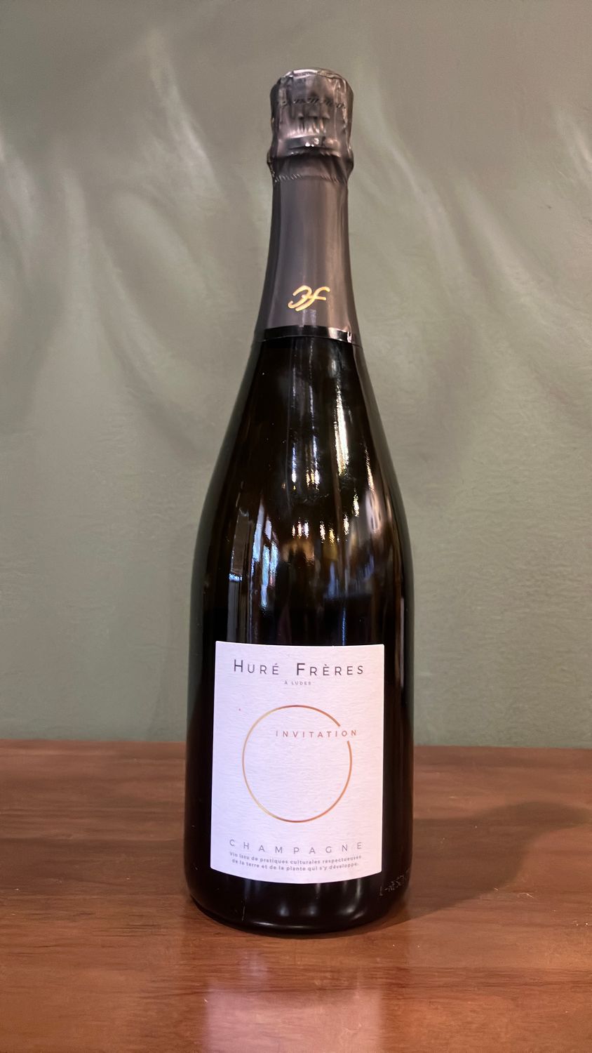 Champagne Hure Freres Invitation