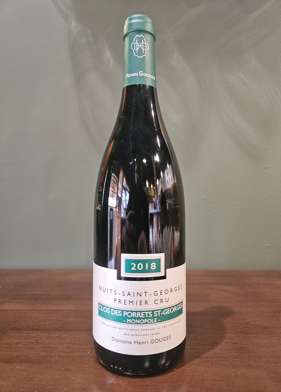 2018 Henri Gouges Nuits Saint Georges Premier Cru Clos des Porrets St Georges
