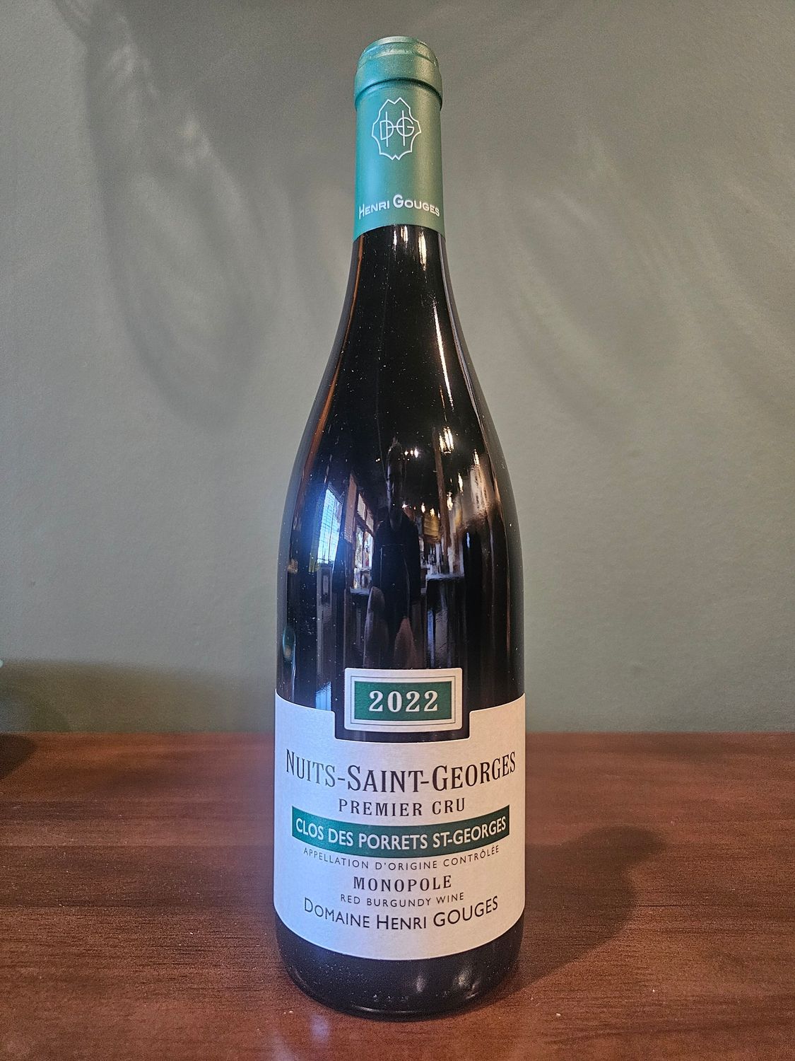 2022 Henri Gouges Nuits Saint Georges Premiere Cru Clos des Porrets St Georges