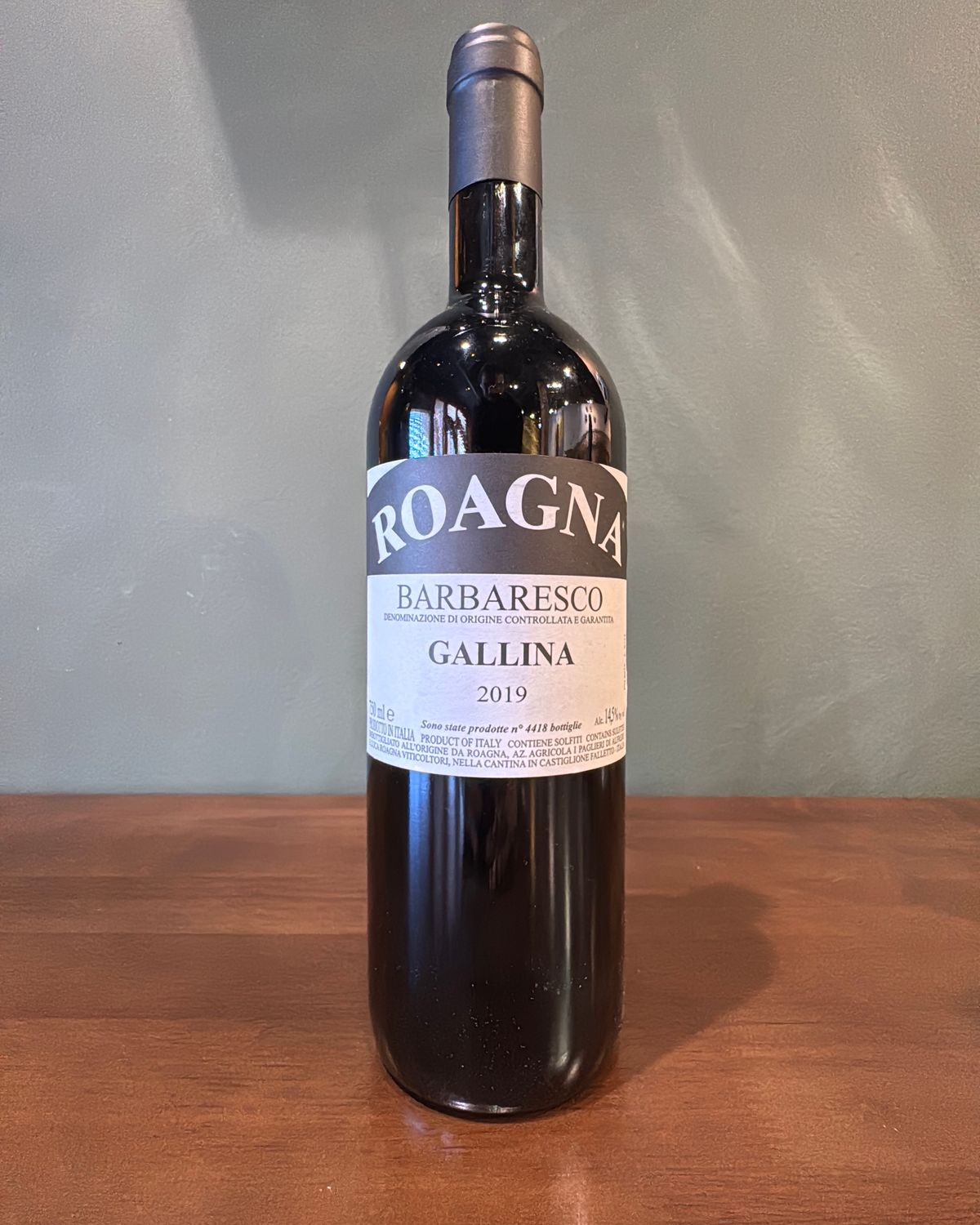 2019 Roagna Barbaresco Gallina