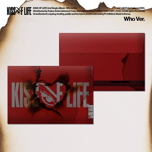 KISS OF LIFE – 2nd Single Album [Who is she] (Who Ver.)