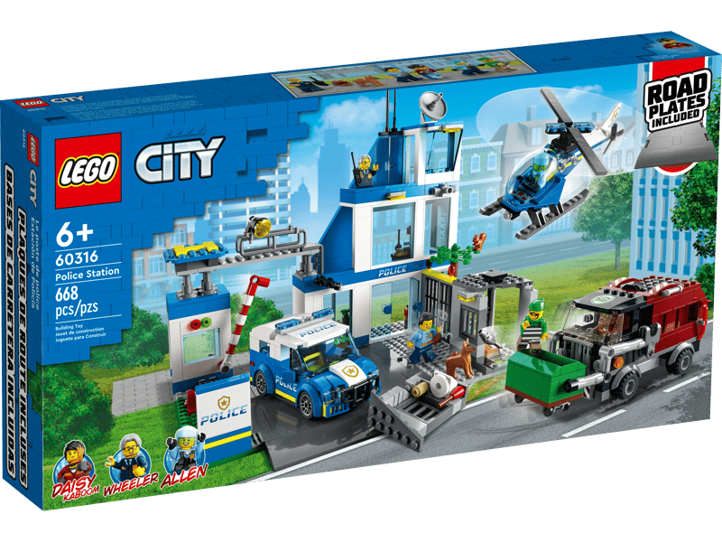 LEGO City 60316 Posterunek Policji