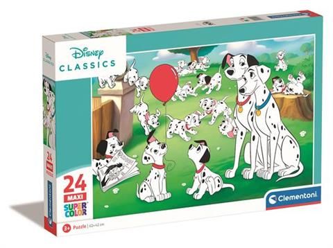Puzzle 101 Dalmatyńczyków 24el. | Disney Classic