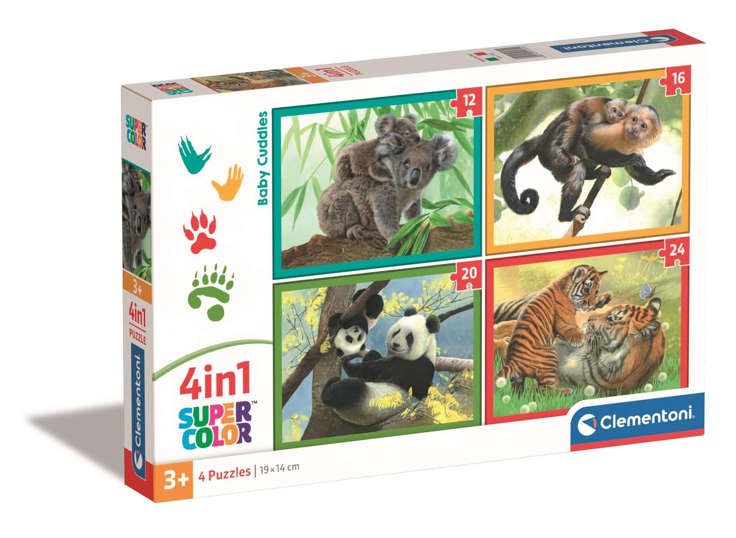 Puzzle Mamy i ich dzieci | Super Color