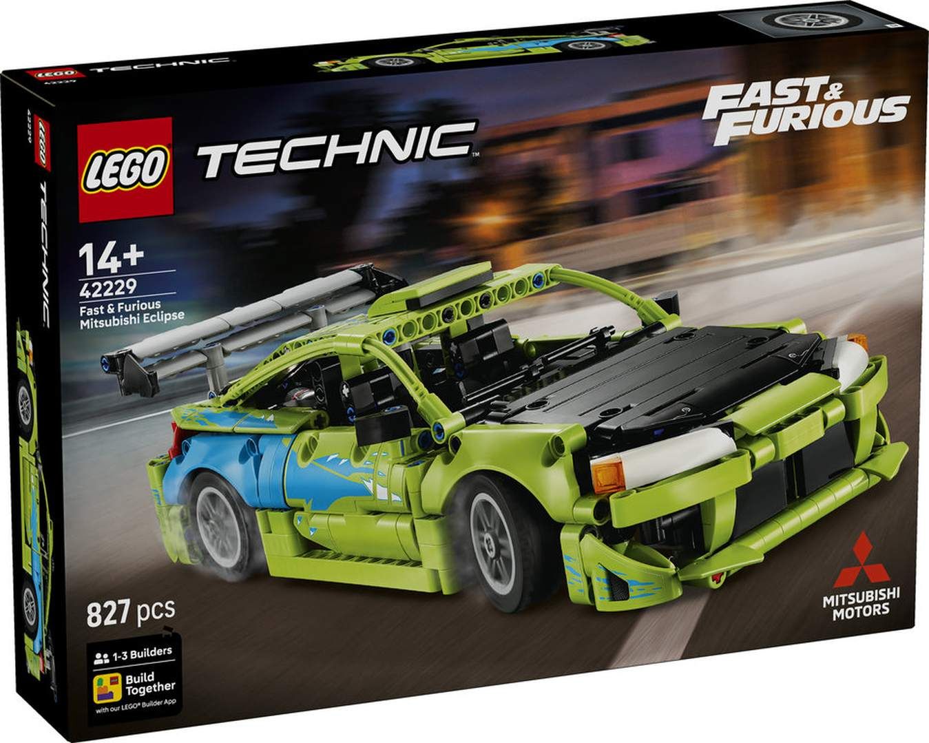 42229 | Samochód Fast And Furious Mitsubishi Eclipse