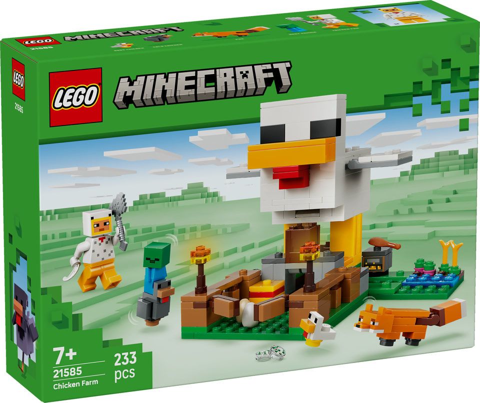Minecraft 21585 | Farma Kurczaków