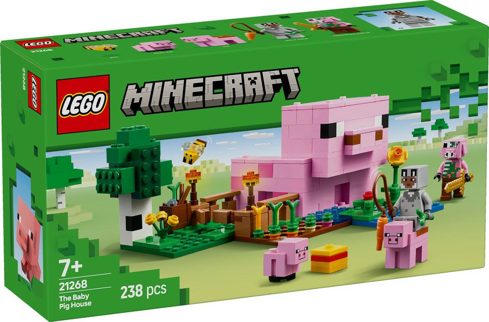 Minecraft 21268 | Dom prosiaczka