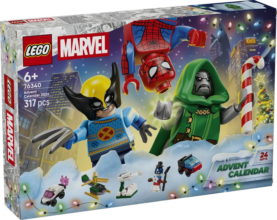 LEGO® Super Heroes - Kalendarz Adwentowy Na 2026 Rok
