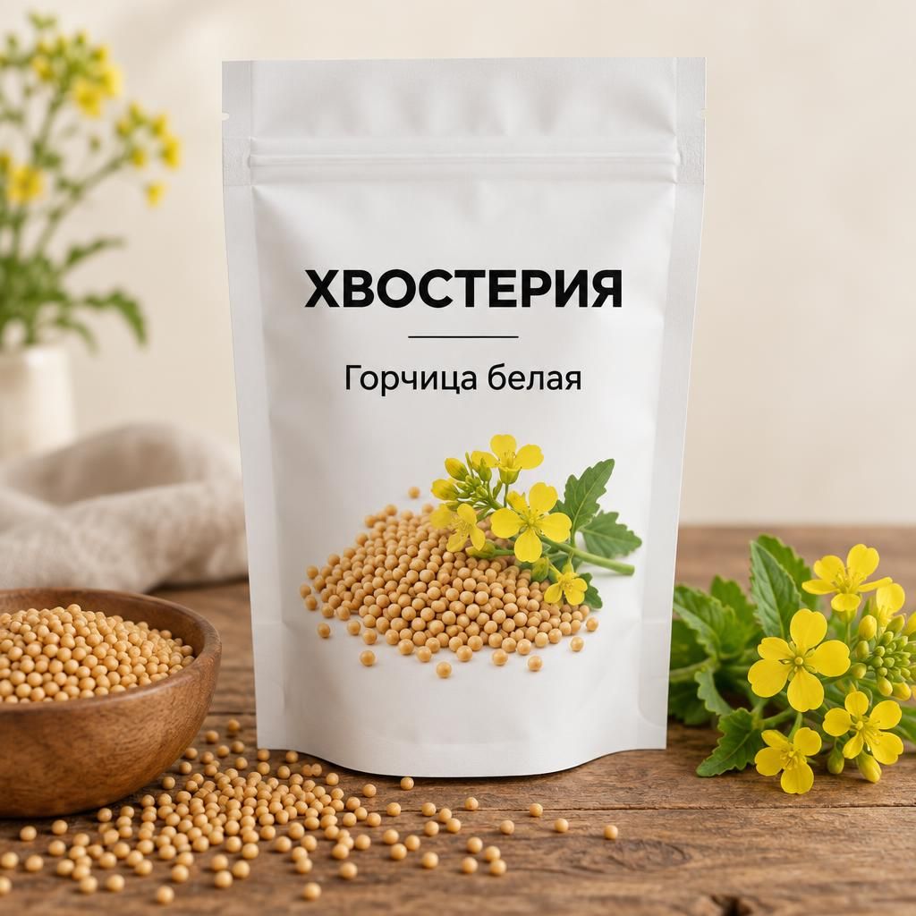 Семена горчицы белой Быстрый сидерат для огорода