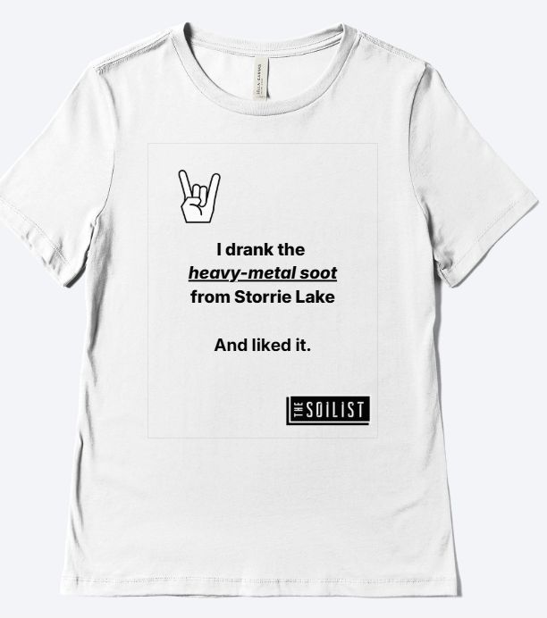 "Heavy Metal Soot" – Storrie Lake Tee