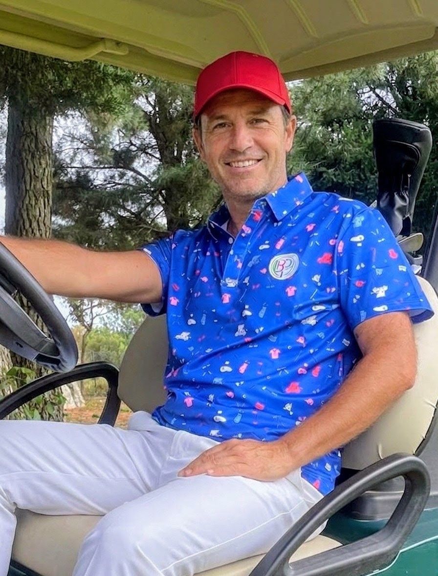 Golf Icons Azul