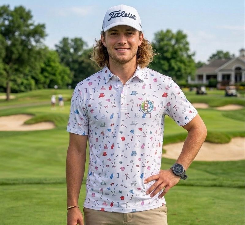 Golf Icons Blanco
