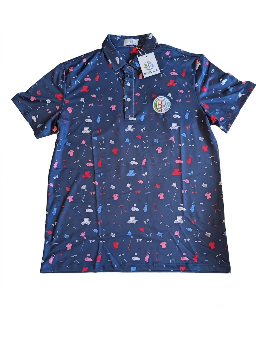 Golf Icons Azul Marino