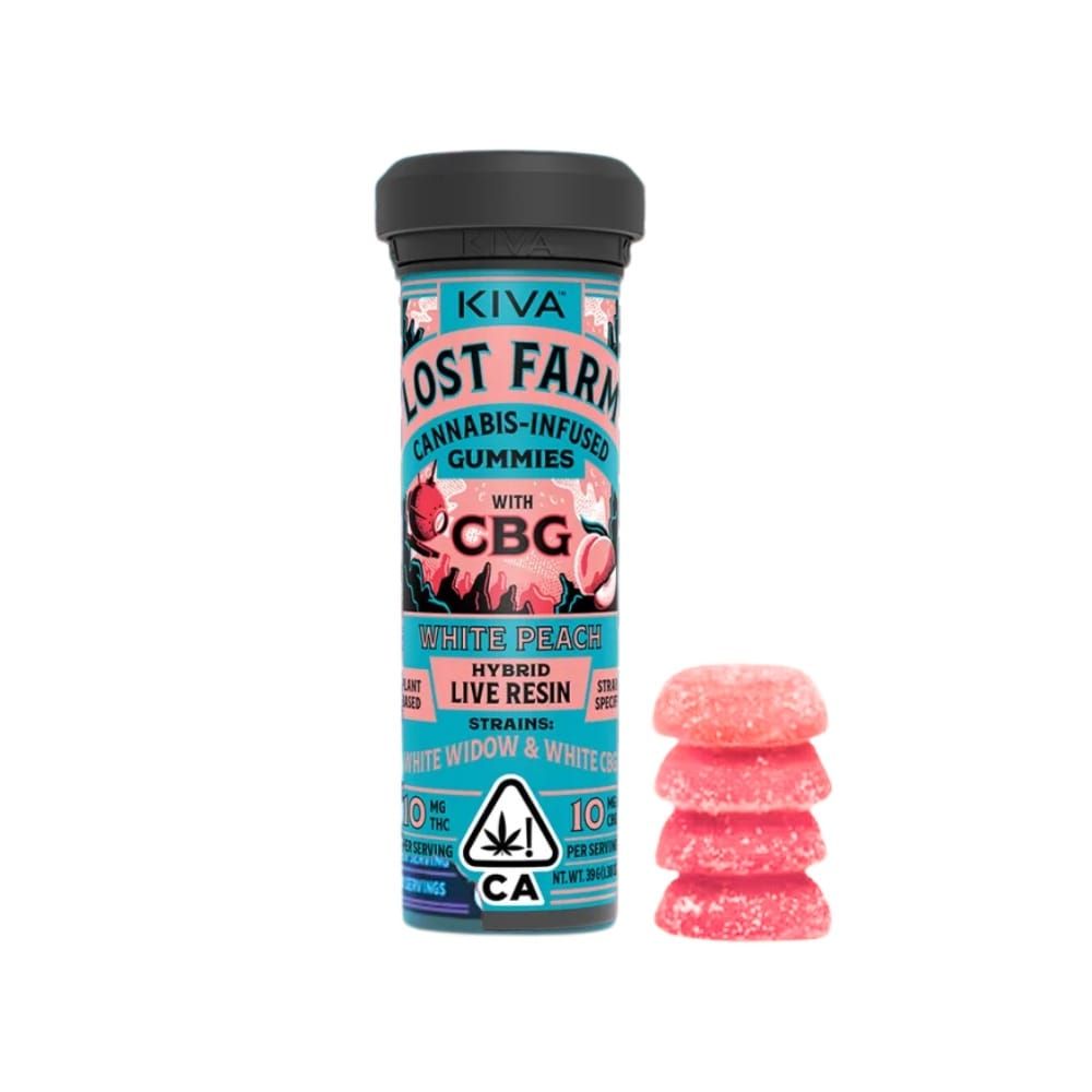CBG 1:1 White Peach White Widow | Fruit Chews