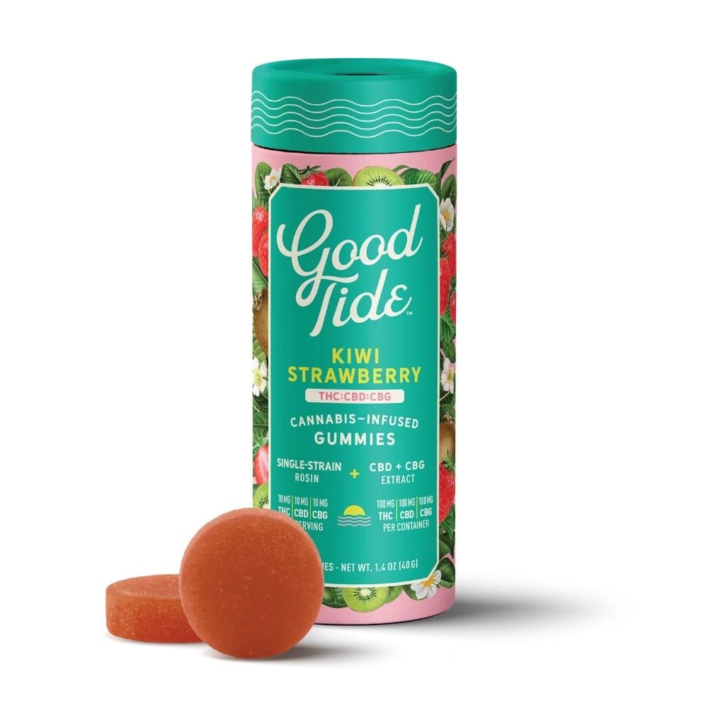 Kiwi Strawberry THC:CBD:CBG 1:1:1 | Gummies [100mg]