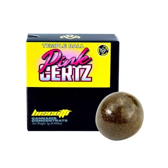 Pink Certz | Temple Ball Hash [1g]