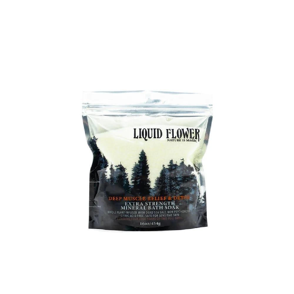 Deep Muscle Relief & Detox Extra Strength Mineral Bath Salts | 16 oz