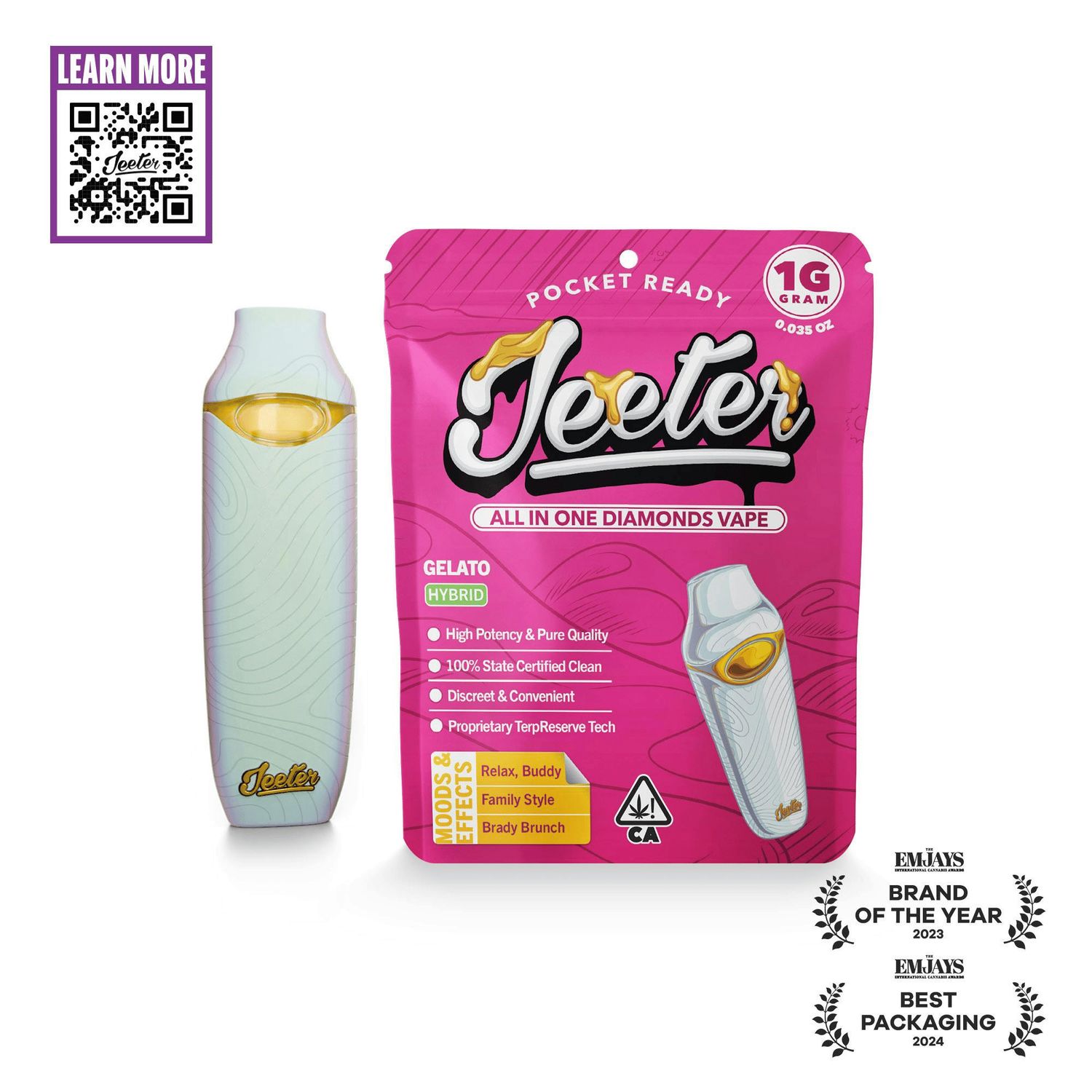 Gelato | AIO Liquid Diamond Vape [1g]