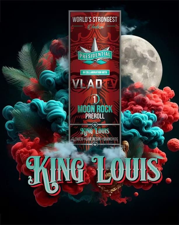King Louis | Moon Rock Preroll [1g]