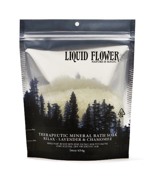 Relax Lavender Mineral Bath Salts | 16 oz