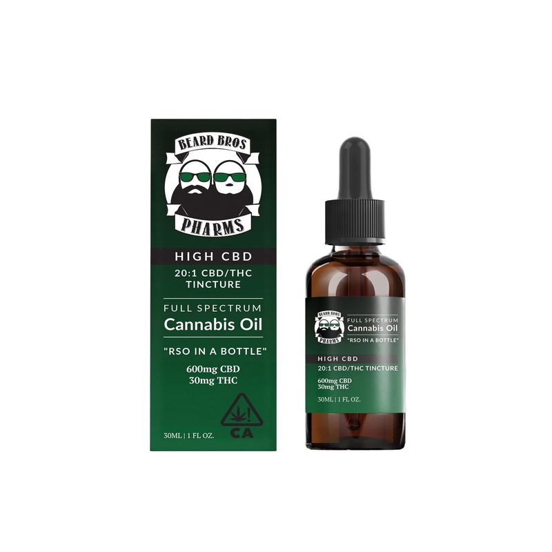 20:1 THC:CBD | RSO Tincture [630mg]