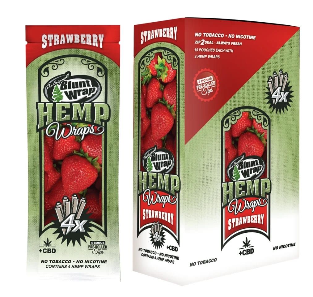 Strawberry | Hemp Wrap [4pk]