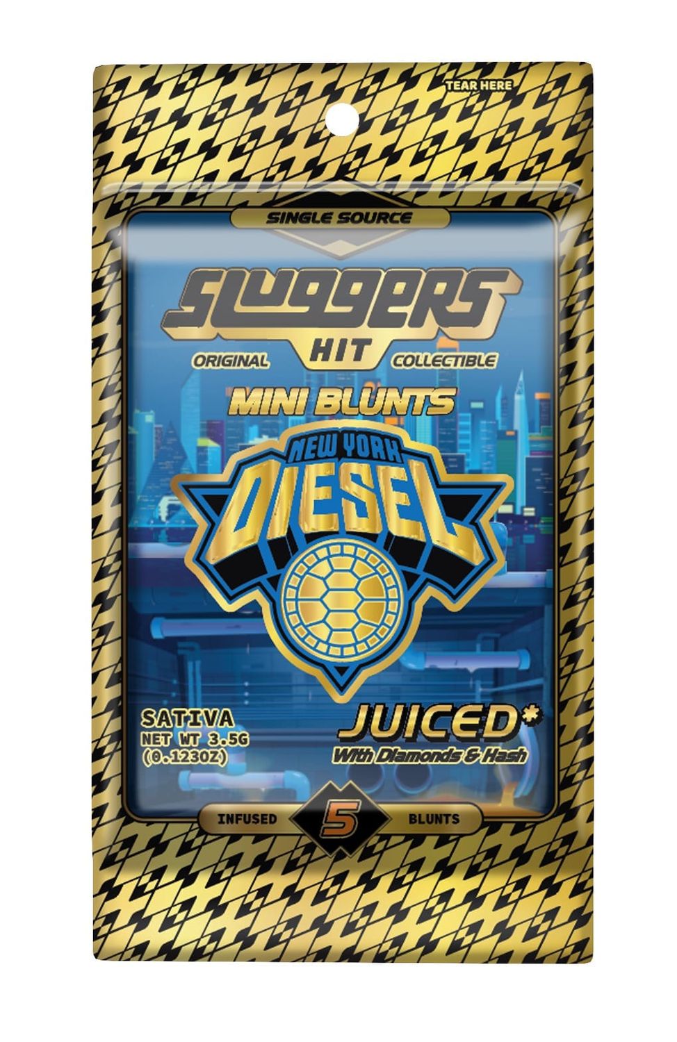 NYC Diesel | Infused Mini Blunts [5pk] [3.5g]