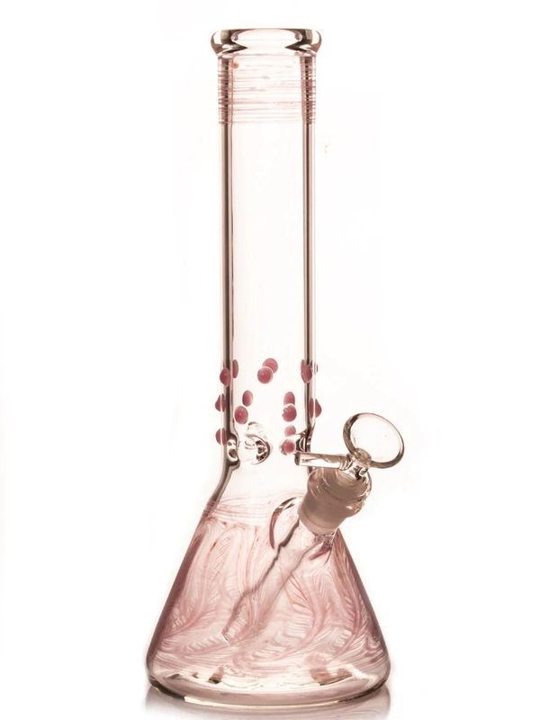12" Pink Beaker | Bong