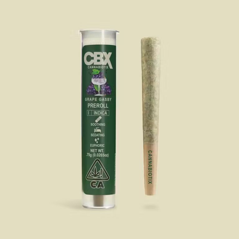Grape Gasby | CBX Pre-Roll [.75g]