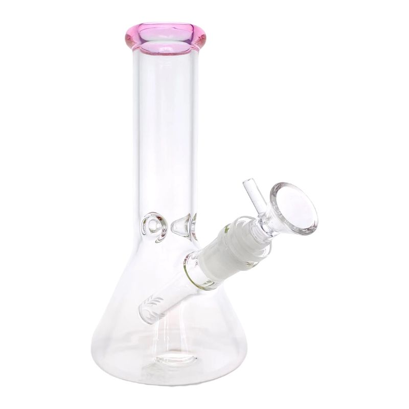 8" 5MM Pink Beaker | Bong