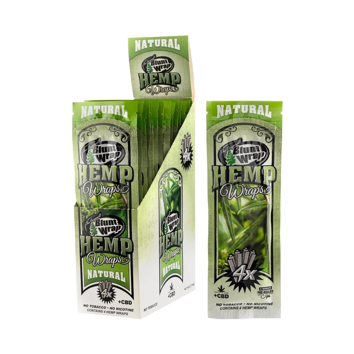 Natural | Hemp Wrap [4pk]