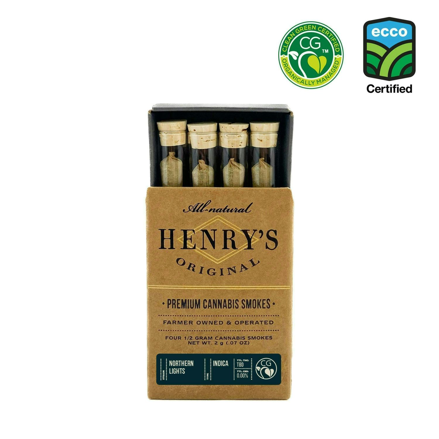 Northern Lights | Pre-Roll Pack [4pk][2g]