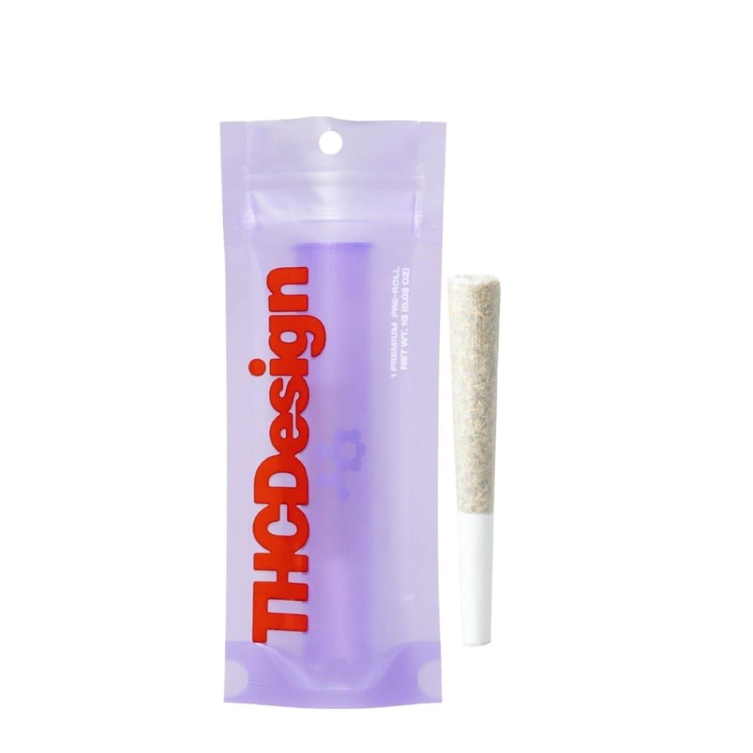 Blueberry Sugar x Orange Sherb | Ice Water Hash Infused Pre-Roll [1g]