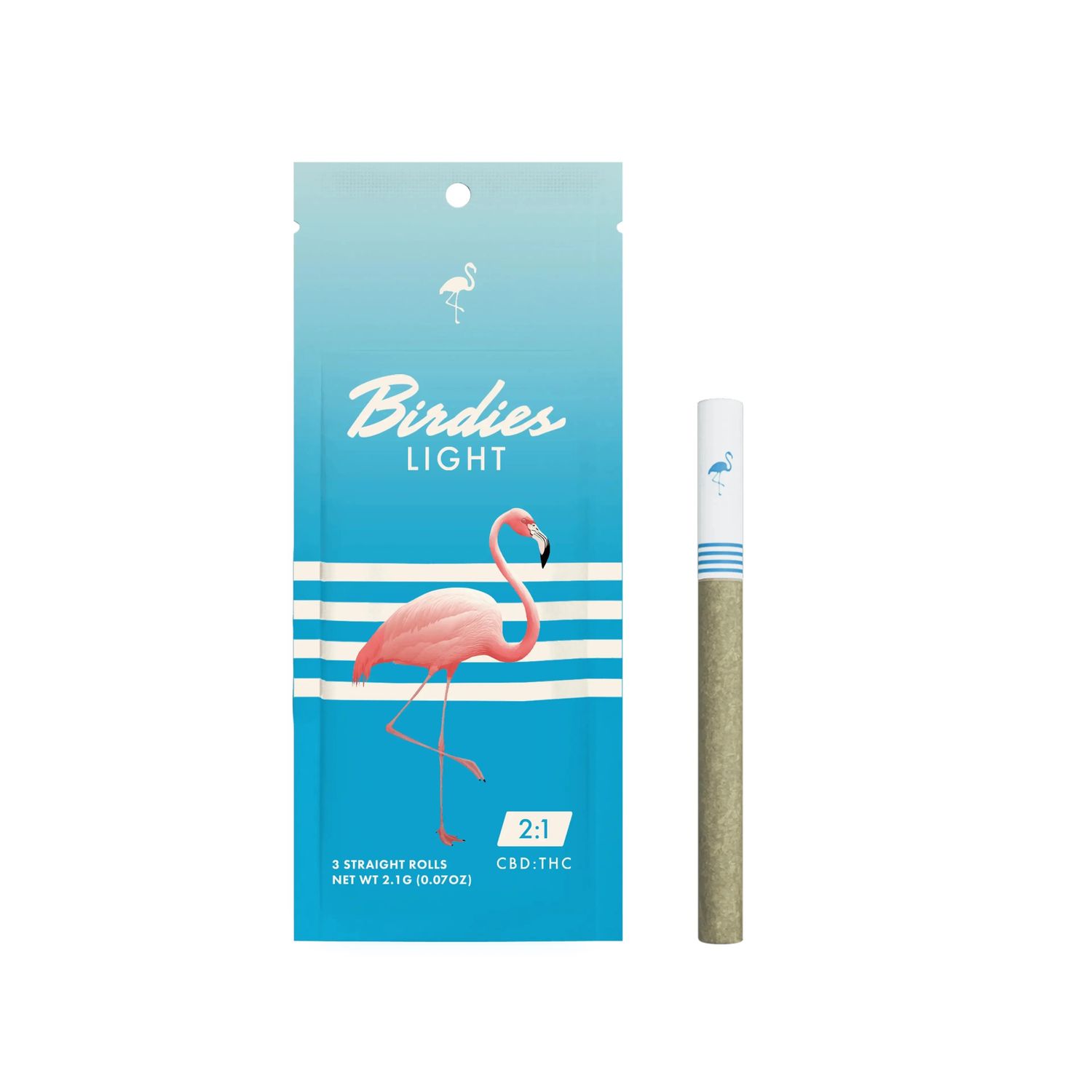 Light 2:1 CBD:THC | Pre-Roll Pack [3pk][2.5g]